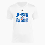 Johnson Atom Smashers adidas Women's Short Sleeve Pregame Tee Front Thumbnail