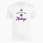 Skyline Gila River Mustangs <span class="pdp-name-mascot">Skyline Mustangs</span> adidas Women's Short Sleeve Pregame Tee Front Thumbnail