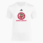Warren Elementary Cubs <span class="pdp-name-mascot">Warren Elementary School Cubs</span> adidas Women's Short Sleeve Pregame Tee Front Thumbnail