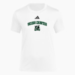 Woods Charter Wolves adidas Women's Short Sleeve Pregame Tee Front Thumbnail