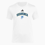 Vernonia Loggers <span class="pdp-name-mascot">Vernonia Loggers</span> adidas Women's Short Sleeve Pregame Tee Front Thumbnail