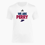 Perry Pumas adidas Women's Short Sleeve Pregame Tee Front Thumbnail