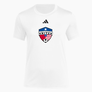 adidas Women's Short Sleeve Pregame Tee