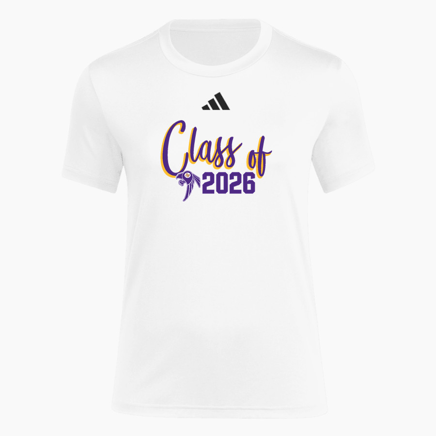 SHEBOYGAN FALLS HIGH SCHOOL FALCONS <span class="pdp-name-mascot">SHEBOYGAN FALLS FALCONS</span> adidas Women's Short Sleeve Pregame Tee