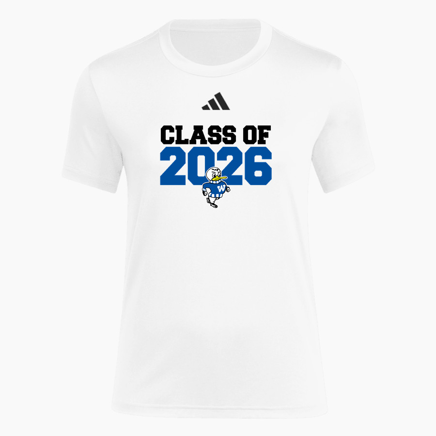 WATERTOWN HIGH SCHOOL GOSLINGS adidas Women's Short Sleeve Pregame Tee