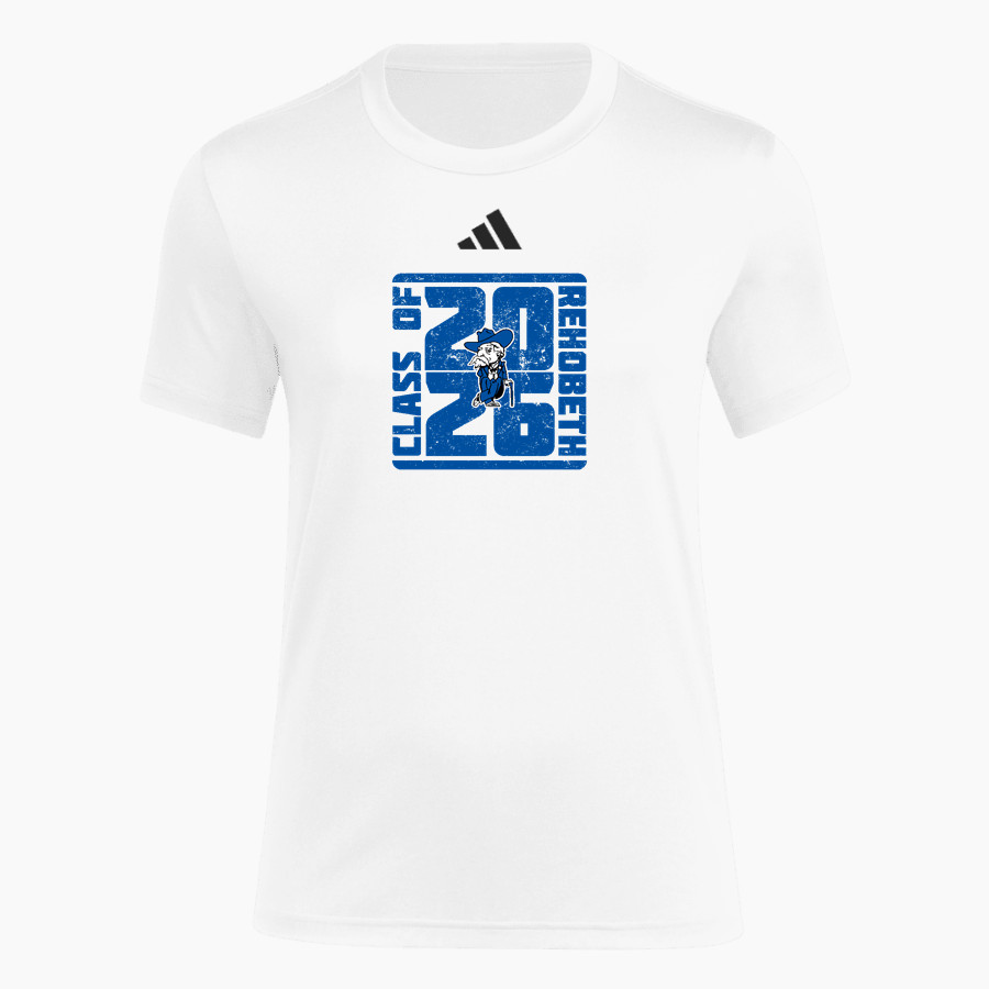 REHOBETH HIGH SCHOOL REBELS adidas Women's Short Sleeve Pregame Tee