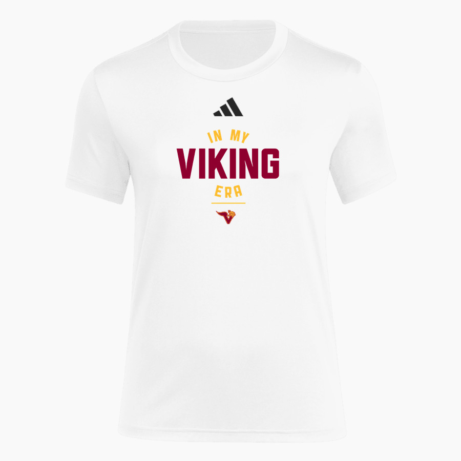VOORHEES VIKINGS official sideline store adidas Women's Short Sleeve Pregame Tee
