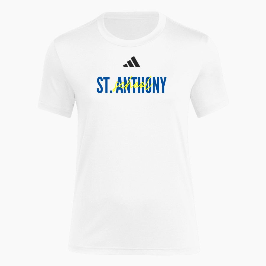 St. Anthony School <span class="pdp-name-mascot">St. Anthony School</span> adidas Women's Short Sleeve Pregame Tee