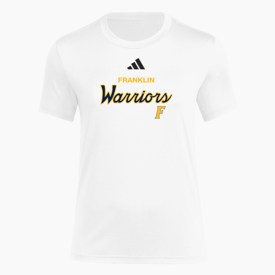 FRANKLIN HIGH SCHOOL WARRIORS adidas Women's Short Sleeve Pregame Tee