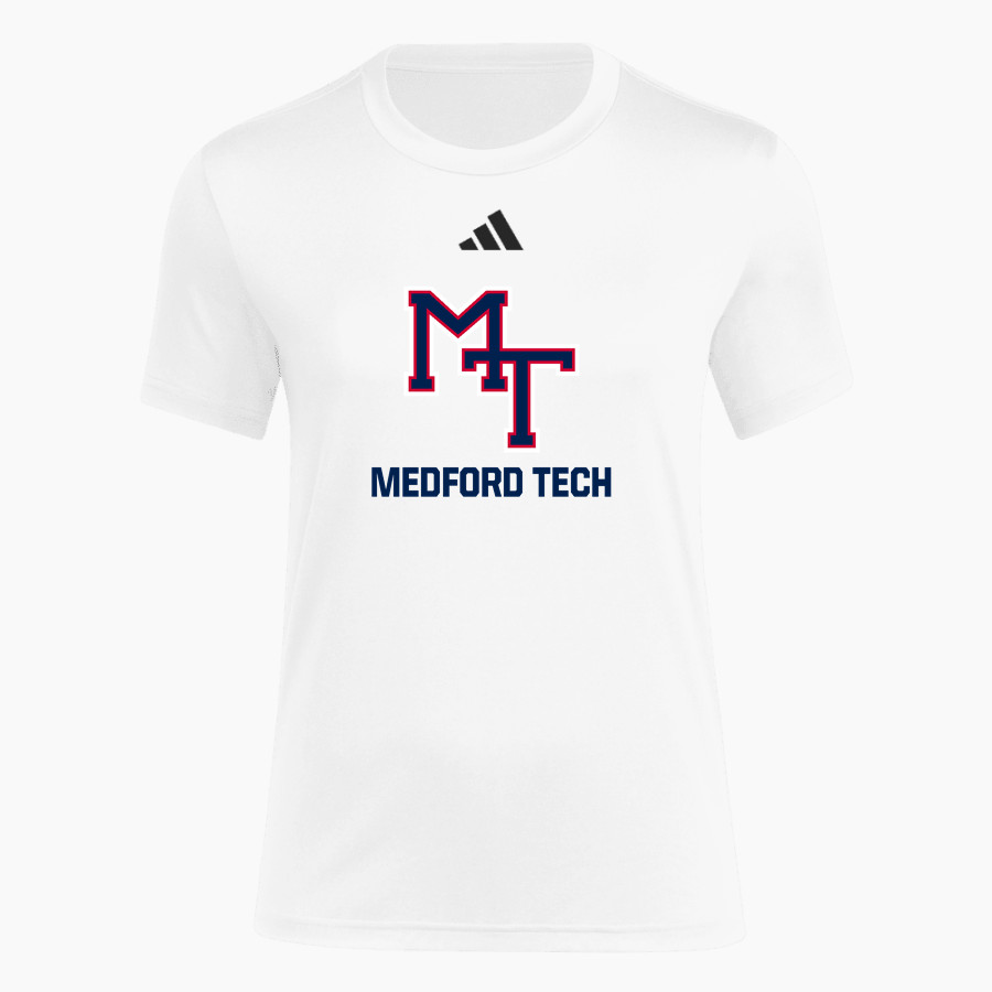 Medford Tech Jaguars adidas Women's Short Sleeve Pregame Tee