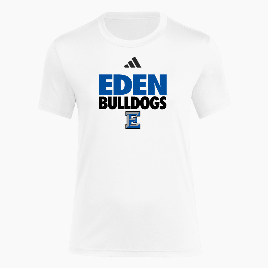 EDEN HIGH SCHOOL BULLDOGS <span class="pdp-name-mascot">EDEN BULLDOGS /LADY</span> adidas Women's Short Sleeve Pregame Tee