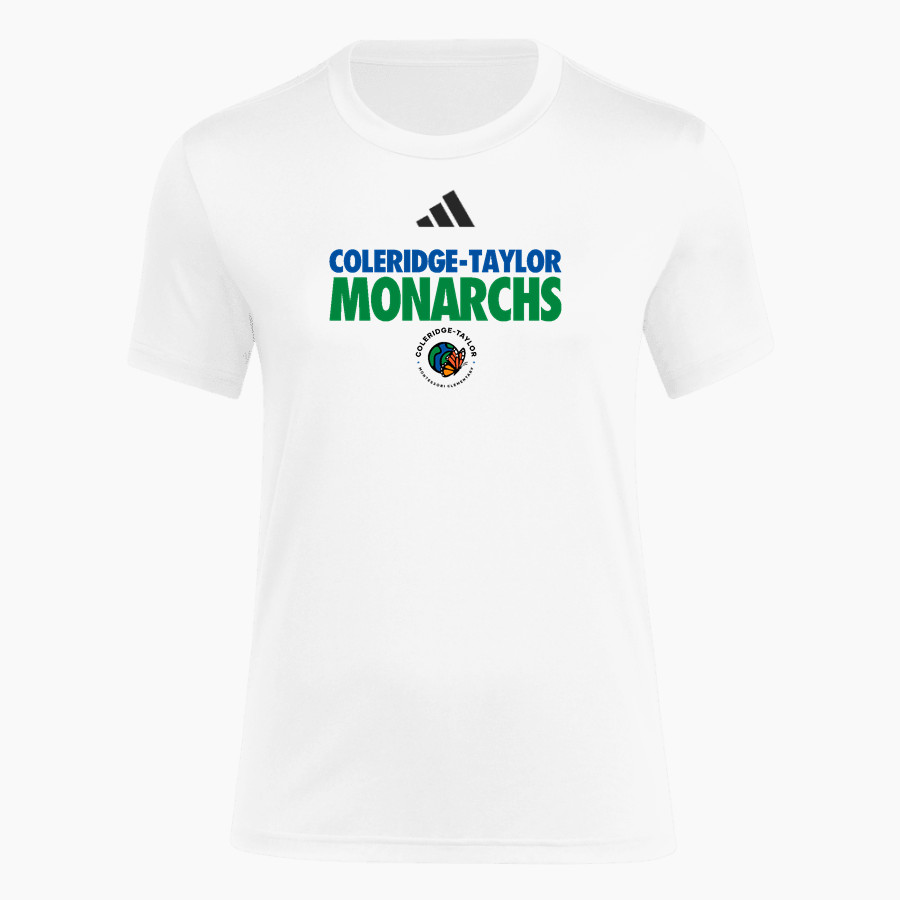 Coleridge-Taylor Monarchs adidas Women's Short Sleeve Pregame Tee