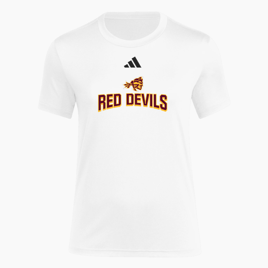 Avon Grove Red Devils <span class="pdp-name-mascot">Avon Grove Red Devils</span> adidas Women's Short Sleeve Pregame Tee