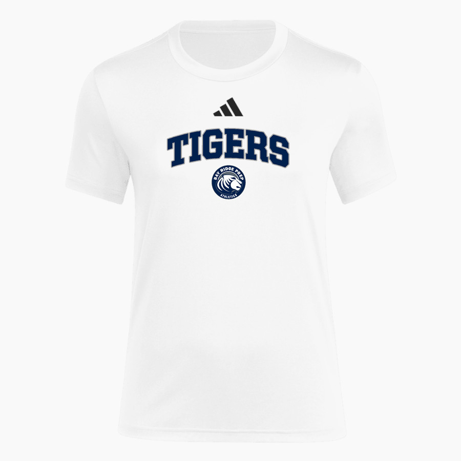 Bay Ridge Prep Tigers <span class="pdp-name-mascot">Bay Ridge Prep Tigers</span> adidas Women's Short Sleeve Pregame Tee