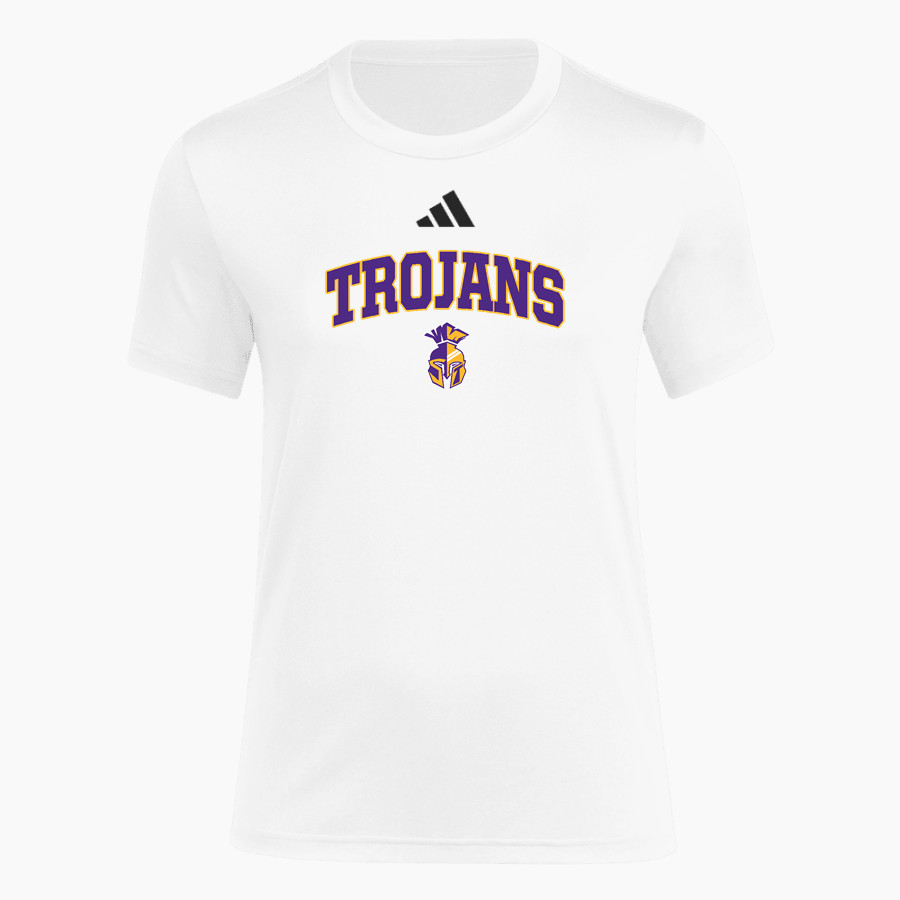 SEBEKA HIGH SCHOOL Trojans Online Store <span class="pdp-name-mascot">SEBEKA TROJANS</span> adidas Women's Short Sleeve Pregame Tee