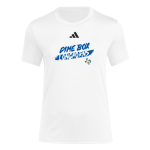 DIME BOX HIGH SCHOOL LONGHORNS <span class="pdp-name-mascot">DIME BOX LONGHORNS</span> adidas Women's Short Sleeve Pregame Tee Front Thumbnail