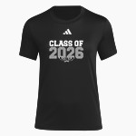 WESTERVILLE CENTRAL WARHAWKS <span class="pdp-name-mascot">WESTERVILLE WARHAWKS</span> adidas Women's Short Sleeve Pregame Tee Front Thumbnail