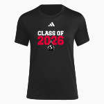 SPRINGFIELD HIGH SCHOOL SENATORS <span class="pdp-name-mascot">SPRINGFIELD SENATORS</span> adidas Women's Short Sleeve Pregame Tee Front Thumbnail