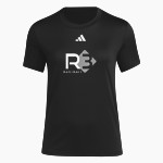 BVSA BOBBY VALENTINE'S SP <span class="pdp-name-mascot">BOBBY VALENTINE'S SPORTS ACADEMY</span> adidas Women's Short Sleeve Pregame Tee Front Thumbnail