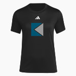 KENNY PIPE & SUPPLY <span class="pdp-name-mascot">KENNY PIPE & SUPPLY</span> adidas Women's Short Sleeve Pregame Tee Front Thumbnail
