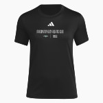 Farmington Glen Aquatic Club adidas Women's Short Sleeve Pregame Tee Front Thumbnail