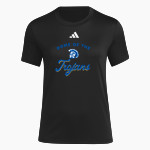 Ferndale Trojans <span class="pdp-name-mascot">Ferndale Trojans</span> adidas Women's Short Sleeve Pregame Tee Front Thumbnail