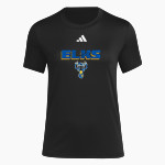 LAKE QUINAULT HIGH SCHOOL ELKS <span class="pdp-name-mascot">LAKE QUINAULT ELKS</span> adidas Women's Short Sleeve Pregame Tee Front Thumbnail