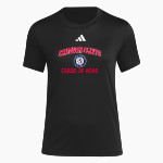 Crimson Cliffs Mustangs <span class="pdp-name-mascot">Crimson Cliffs Mustangs</span> adidas Women's Short Sleeve Pregame Tee Front Thumbnail