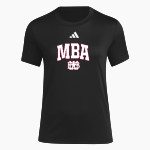 Montgomery Bell Academy Online Apparel Store <span class="pdp-name-mascot">Montgomery Bell Academy Big Red</span> adidas Women's Short Sleeve Pregame Tee Front Thumbnail