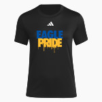 Allison Eagles <span class="pdp-name-mascot">Allison Eagles</span> adidas Women's Short Sleeve Pregame Tee Front Thumbnail