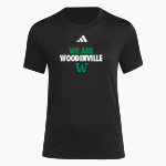 WOODINVILLE HIGH SCHOOL FALCONS adidas Women's Short Sleeve Pregame Tee Front Thumbnail
