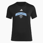 Cornerstone Lutheran Guardians <span class="pdp-name-mascot">Cornerstone Lutheran Guardians</span> adidas Women's Short Sleeve Pregame Tee Front Thumbnail