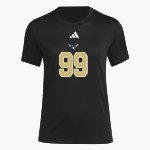 TopBridge Academy Falcons <span class="pdp-name-mascot">TopBridge Academy Falcons</span> adidas Women's Short Sleeve Pregame Tee Front Thumbnail
