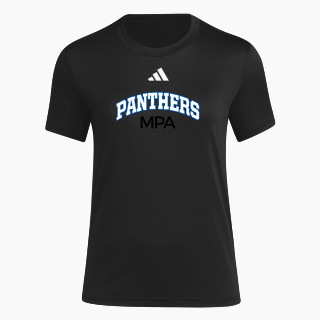 adidas Women's Short Sleeve Pregame Tee