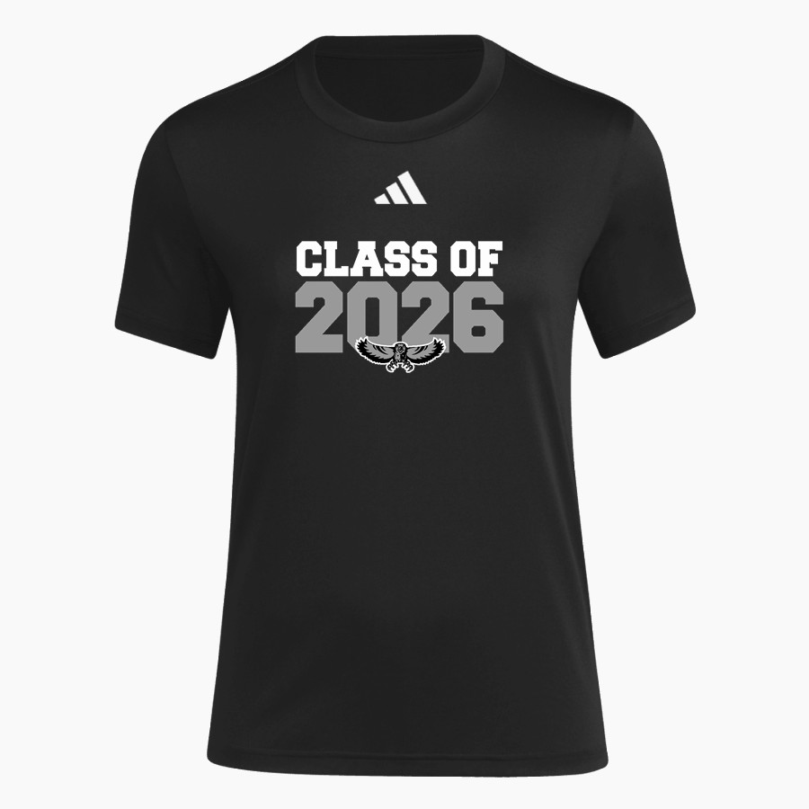 WESTERVILLE CENTRAL WARHAWKS <span class="pdp-name-mascot">WESTERVILLE WARHAWKS</span> adidas Women's Short Sleeve Pregame Tee