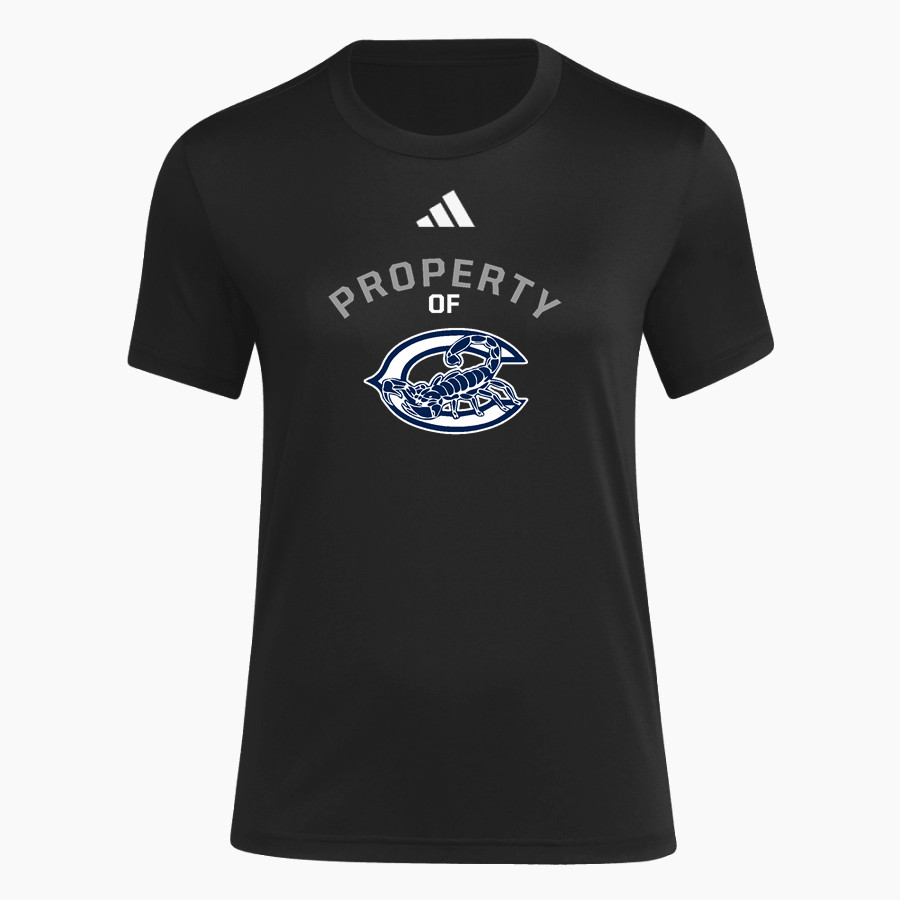 ADOLFO CAMARILLO HIGH SCHOOL SCORPIONS <span class="pdp-name-mascot">ADOLFO CAMARILLO SCORPIONS</span> adidas Women's Short Sleeve Pregame Tee