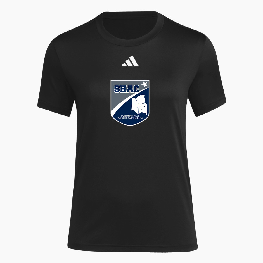 Southern Hills Athletic Conference SHAC <span class="pdp-name-mascot">Southern Hills Athletic Conference</span> adidas Women's Short Sleeve Pregame Tee