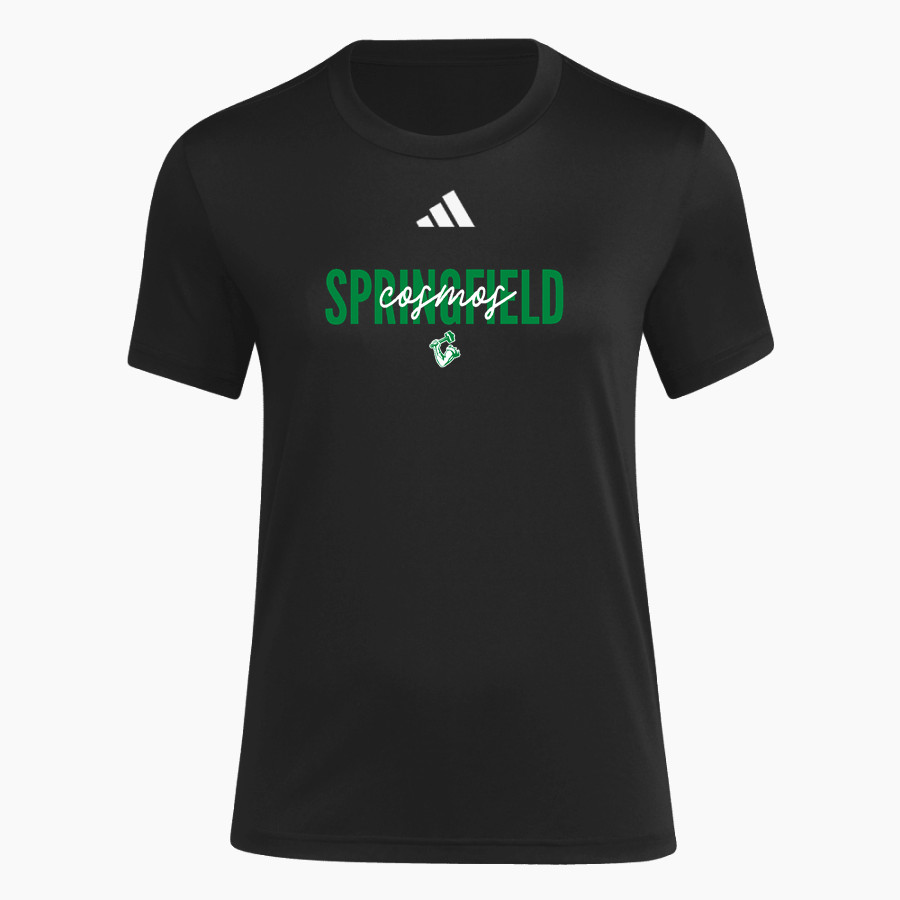 SPRINGFIELD HIGH SCHOOL COSMOS adidas Women's Short Sleeve Pregame Tee