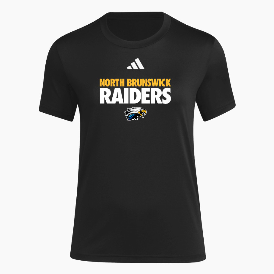 North Brunswick Raiders <span class="pdp-name-mascot">North Brunswick Raiders</span> adidas Women's Short Sleeve Pregame Tee
