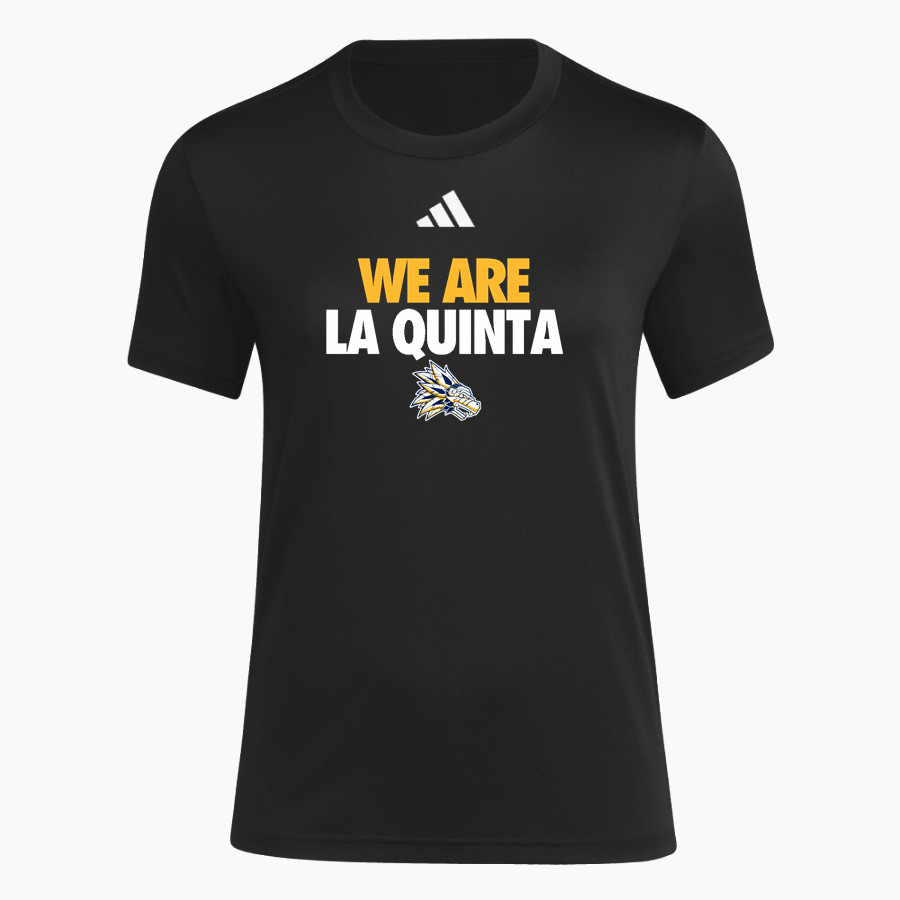 LA QUINTA HIGH SCHOOL AZTECS <span class="pdp-name-mascot">LA QUINTA AZTECS</span> adidas Women's Short Sleeve Pregame Tee