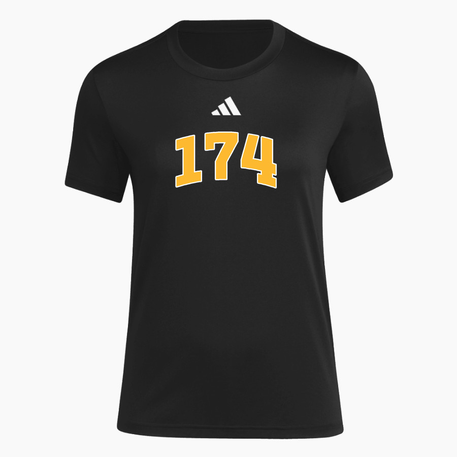 Ps 174 William Sidney Mount 174 <span class="pdp-name-mascot">Ps 174 William Sidney Mount 174</span> adidas Women's Short Sleeve Pregame Tee