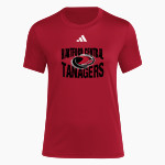 Hartford Central Tanagers Tanagers adidas Women's Short Sleeve Pregame Tee Front Thumbnail