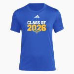 CLYDE HIGH SCHOOL FLIERS <span class="pdp-name-mascot">CLYDE FLIERS</span> adidas Women's Short Sleeve Pregame Tee Front Thumbnail