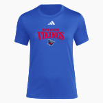 RIVERSIDE HIGH SCHOOL VIKINGS adidas Women's Short Sleeve Pregame Tee Front Thumbnail