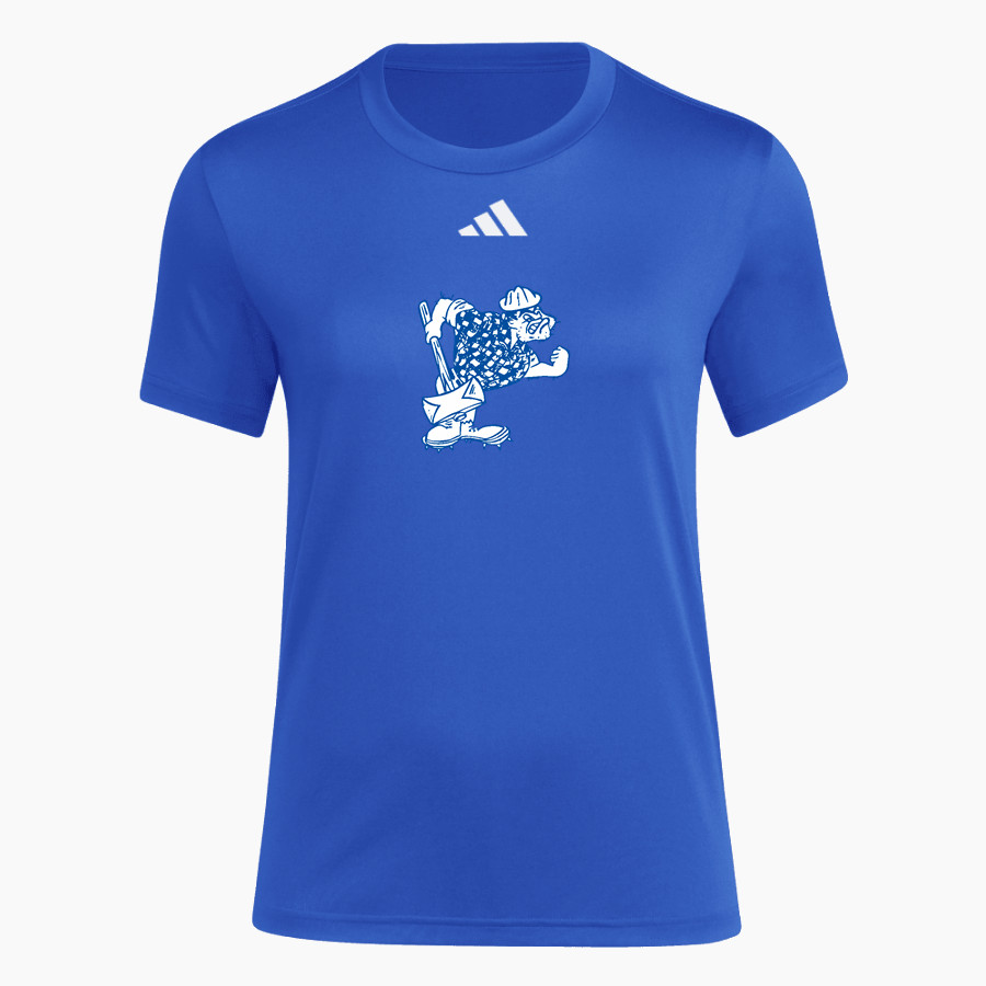 Vernonia Loggers <span class="pdp-name-mascot">Vernonia Loggers</span> adidas Women's Short Sleeve Pregame Tee
