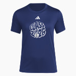 OLDENBURG ACADEMY TWISTERS <span class="pdp-name-mascot">OLDENBURG ACADEMY TWISTERS</span> adidas Women's Short Sleeve Pregame Tee Front Thumbnail