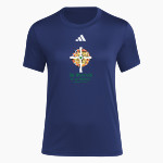 St. Patrick of Heatherdowns Irish <span class="pdp-name-mascot">St. Patrick of Heatherdowns Irish</span> adidas Women's Short Sleeve Pregame Tee Front Thumbnail