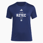 FARMERSVILLE HIGH SCHOOL AZTECS <span class="pdp-name-mascot">FARMERSVILLE AZTECS</span> adidas Women's Short Sleeve Pregame Tee Front Thumbnail