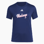 Fulton Science Academy Mustangs <span class="pdp-name-mascot">Fulton Science Academy Mustangs</span> adidas Women's Short Sleeve Pregame Tee Front Thumbnail
