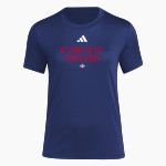 Putnam County War Eagles <span class="pdp-name-mascot">Putnam County War Eagles</span> adidas Women's Short Sleeve Pregame Tee Front Thumbnail